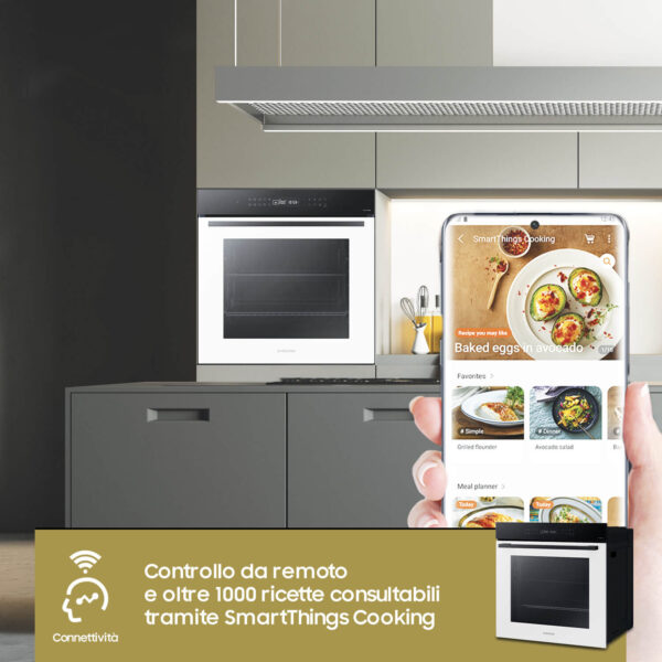 Forno da incasso con app NV7B4040VBW U5 Samsung