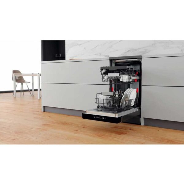 Lavastoviglie libera installazione slim 45 cm WSFO3T223PCX Whirlpool