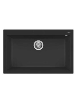 Lavello una vasca senza gocciolatoio LKQ13086 Elleci