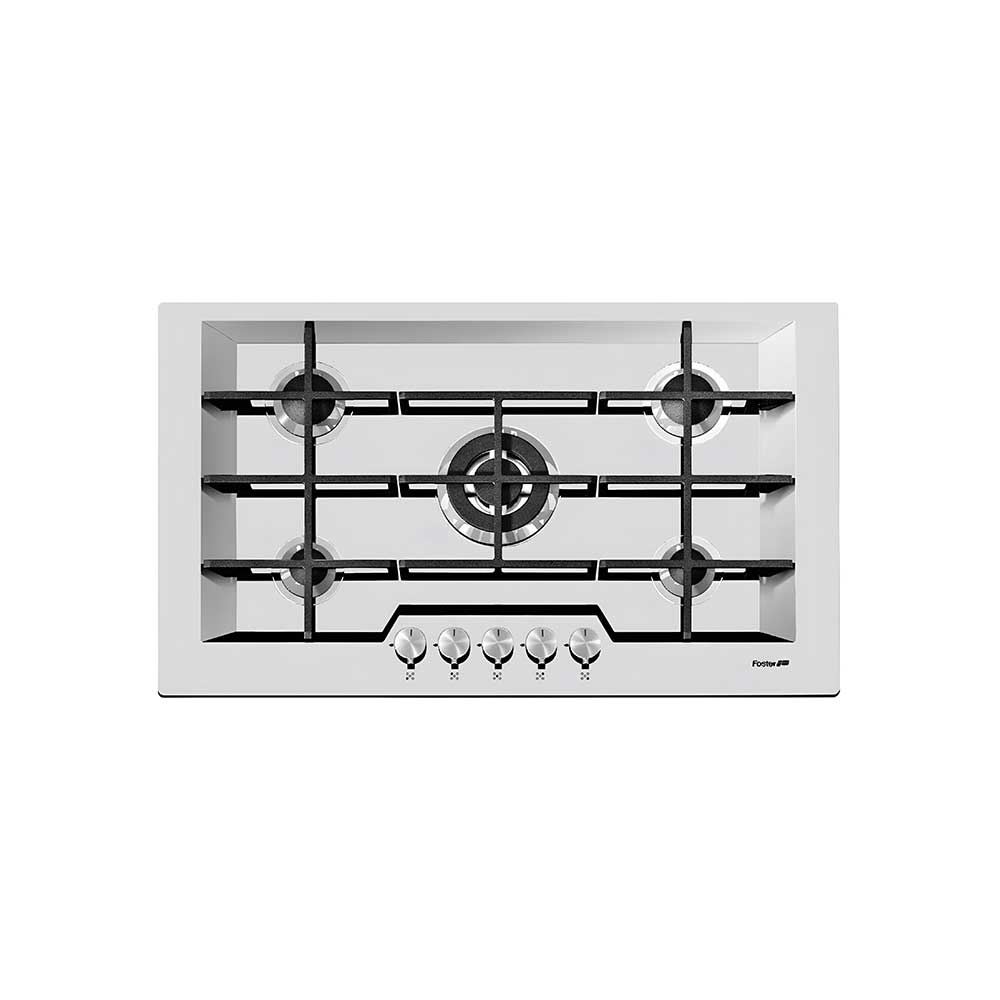 Piano cottura a gas 5 fuochi 7603032 Foster