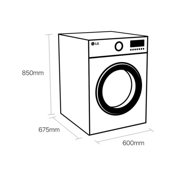 Scheda tecnica dimensioni lavasciuga LSWD100E LG SIGNATURE