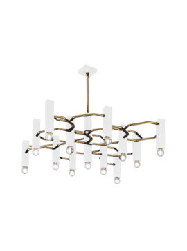 Lampada a sospensione bianca Raster 265 113 02 Metal Lux