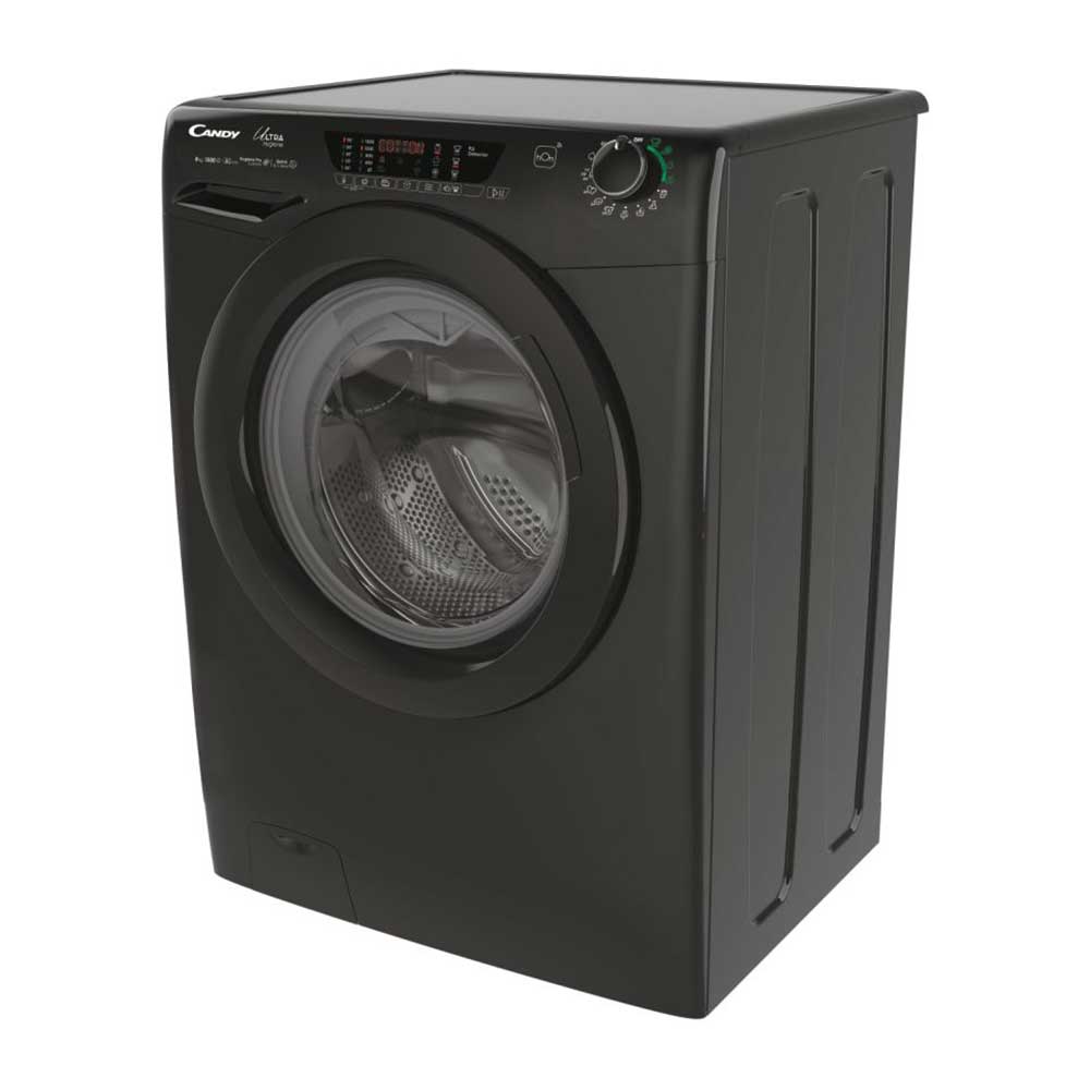 Lavatrice libera installazione nera HE1584TWMBB6-S Candy