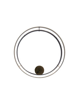 Lampada a parete Orbita in metallo verniciato brunito 269 210 04 Metal Lux