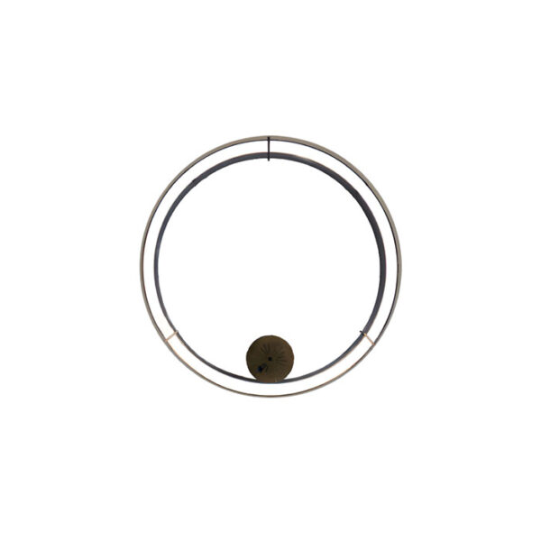 Lampada a parete Orbita in metallo verniciato brunito 269 210 04 Metal Lux