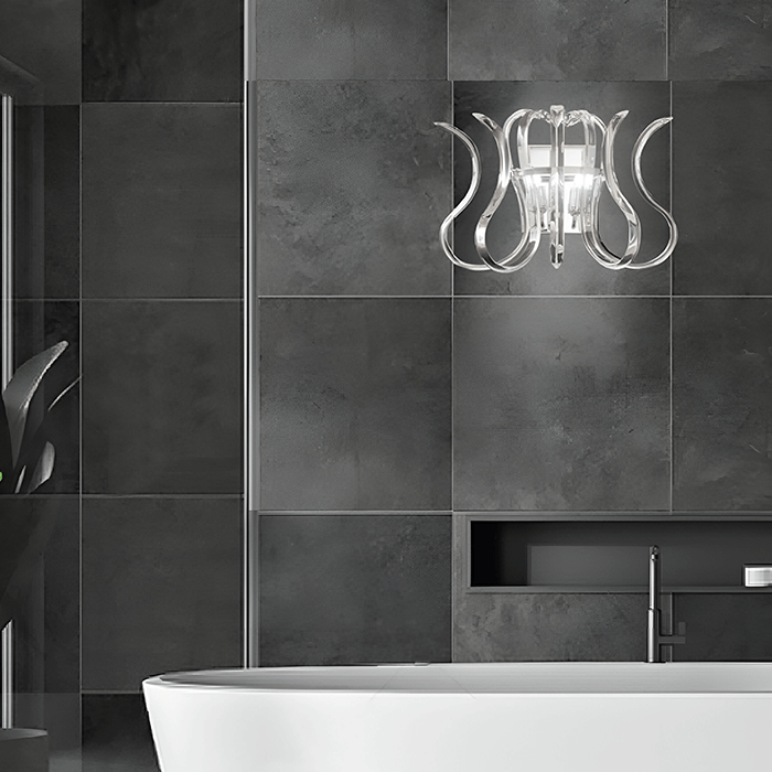 Lampada a parete Wave 234 102 Metal Lux