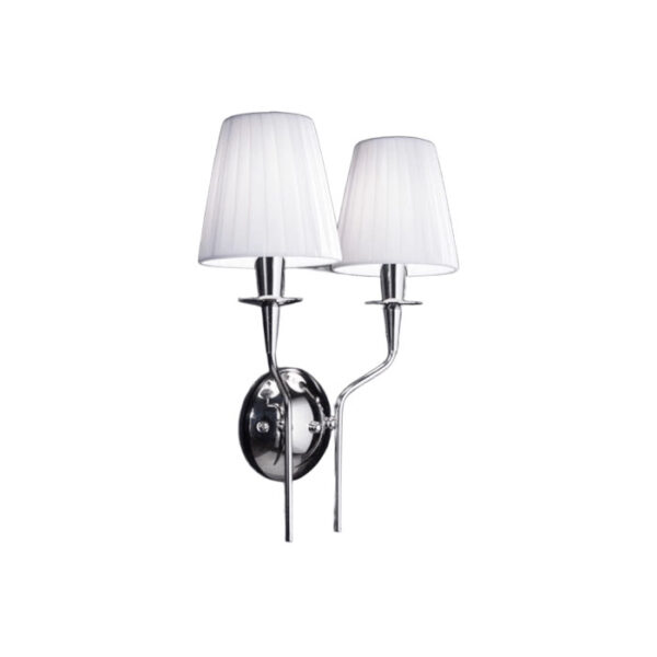 Lampada a parete bianca Opera 180 102 17 Metal Lux