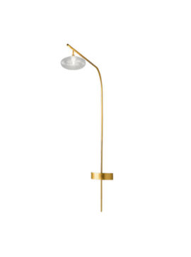Lampada a parete dorata Dolce 261 901 01 Metal Lux