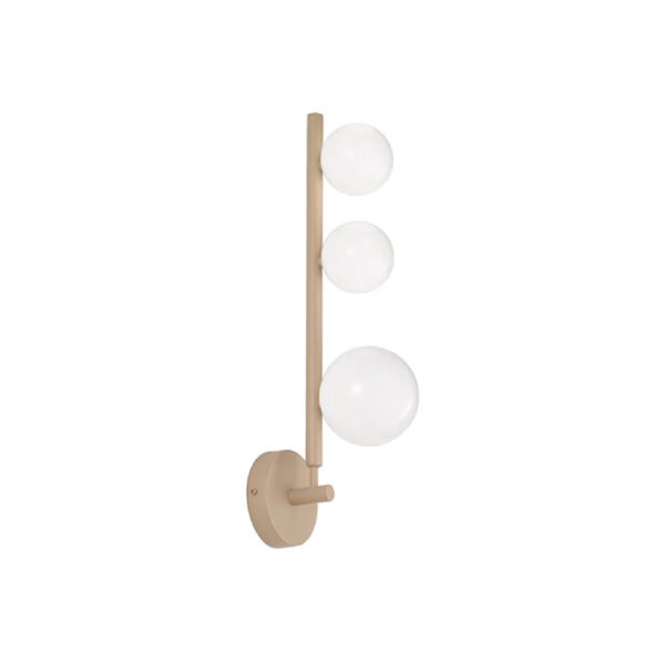 Lampada a parete dorata Libra 276 103 07 Metal Lux