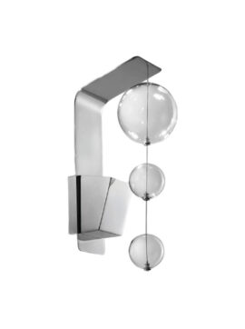 Lampada a parete in vetro Bolero 251 111 01 Metal Lux