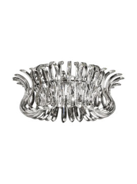 Lampada a soffitto cromata Wave 234 365 Metal Lux
