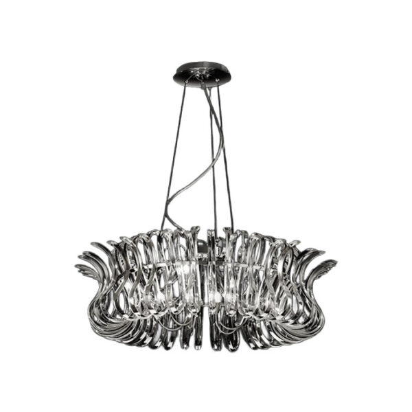 Lampada a sospensione 80 cm Wave 234 180 Metal Lux