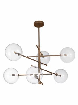 Lampada a sospensione Estro 267 160 01 Metal Lux