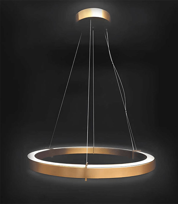 Lampada a sospensione Orbita Metal Mux