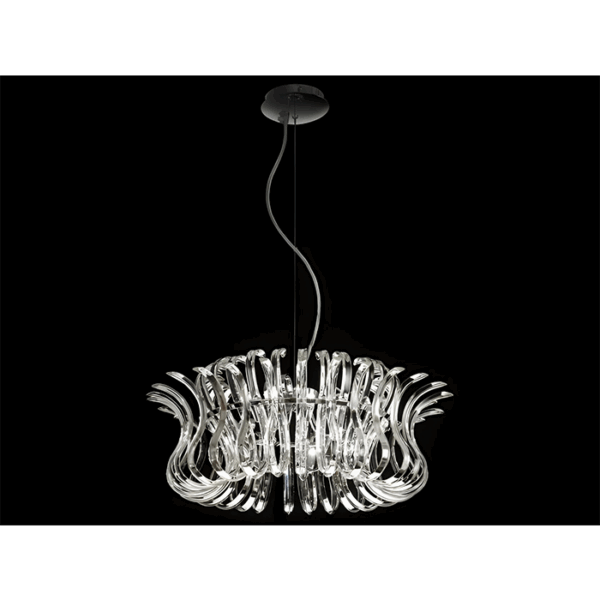 Lampada a sospensione Wave 234 165 Metal Lux