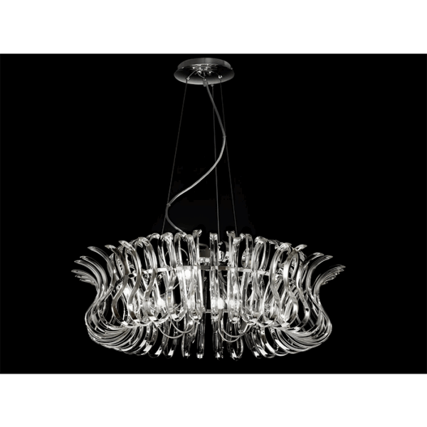 Lampada a sospensione Wave 234 180 Metal Lux