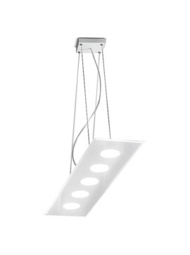 Lampada a sospensione bianca Dado 259 105 02 Metal Lux