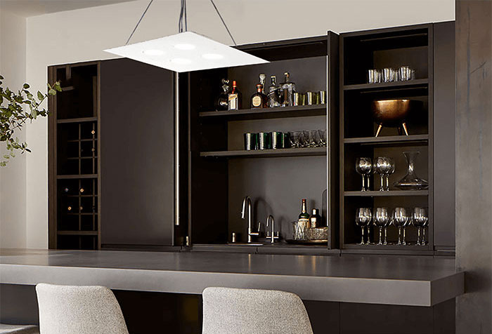 Lampada a sospensione bianca Dado 259 140 02 Metal Lux