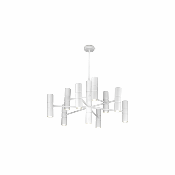 Lampada a sospensione bianca Turbo 268 199 02 Metal Lux