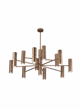 Lampada a sospensione brunito Turbo 268 112 04 Metal Lux