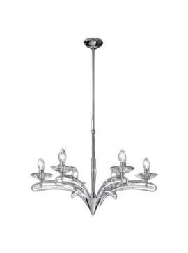 Lampada a sospensione cromata Icaro 197 166 Metal Lux