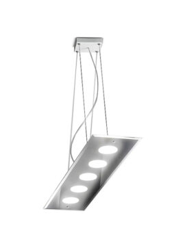 Lampada a sospensione cromo Dado 259 105 01 Metal Lux