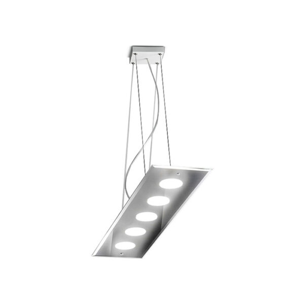 Lampada a sospensione cromo Dado 259 105 01 Metal Lux