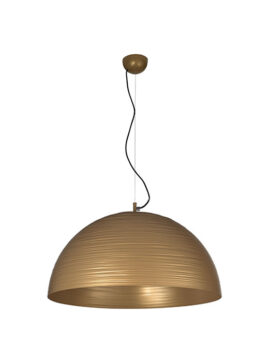Lampada a sospensione dorata Chiara 271 075 05 Metal Lux