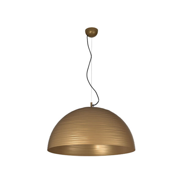 Lampada a sospensione dorata Chiara 271 075 05 Metal Lux