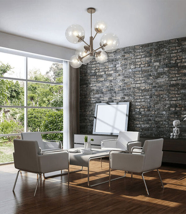 Lampada a sospensione in metallo Global 262.180.04 Metal Lux