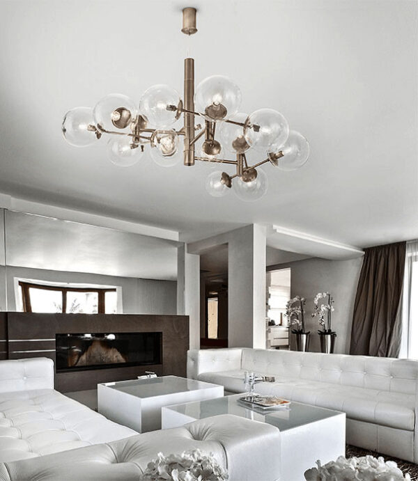 Lampada a sospensione in metallo Global 262 800 04 Metal Lux