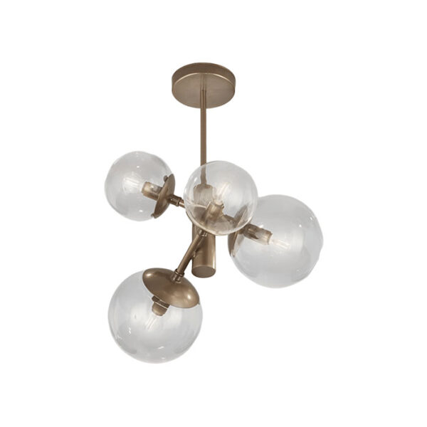 Lampada a sospensione metallo brunito Global 262 150 04 Metal Lux