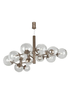 Lampada a sospensione metallo verniciato brunito Global 262 800 04 Metal Lux