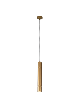 Lampada a sospensione metallo verniciato oro Turbo 268 511 05 Metal Lux