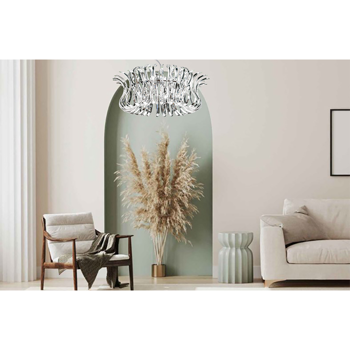 Lampada a sospensione moderna Wave 234 165 Metal Lux