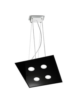 Lampada a sospensione nera Dado 259 140 03 Metal Lux