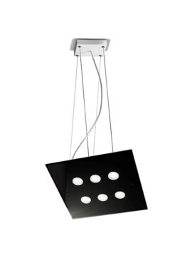 Lampada a sospensione nera Dado 259 160 03 Metal Lux