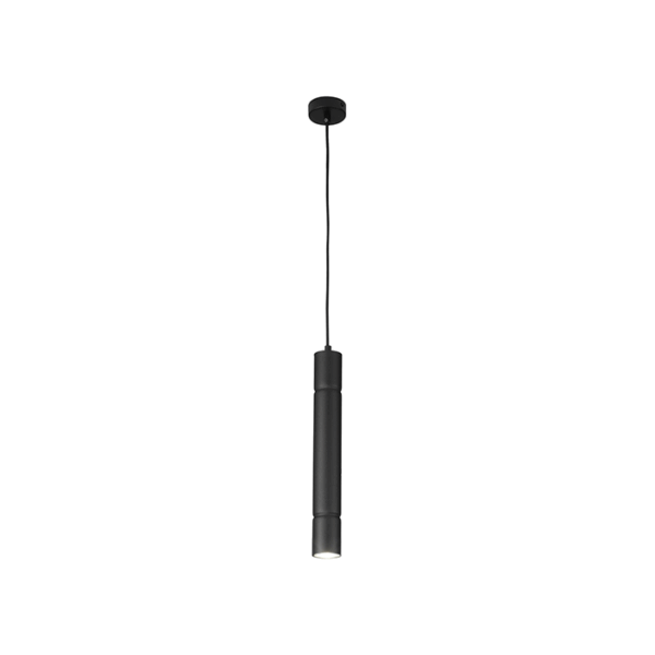 Lampada a sospensione nera Turbo 268 511 03 Metal Lux