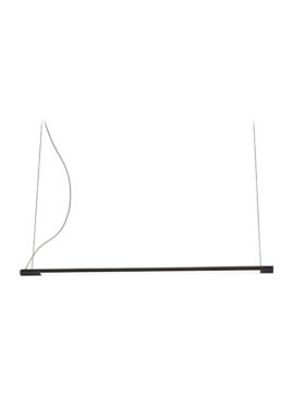 Lampada a sospensione orizzontale nera Index 278 511 03 Metal Lux