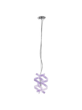 Lampada a sospensione vetro colorato lilla Astro 206 511 05 Metal Lux