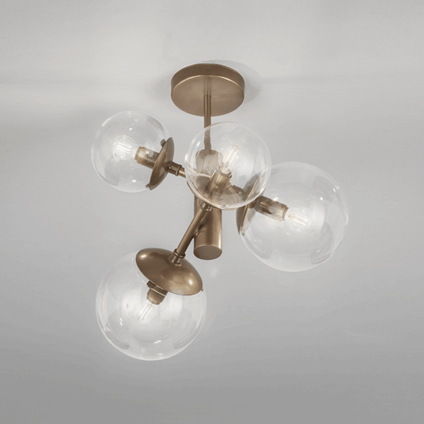 Lampada da soffitto Global 262 350 04 Metal Lux