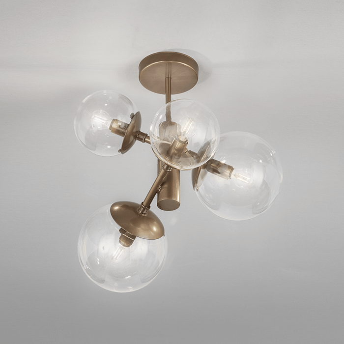 Lampada da soffitto Global 262 350 04 Metal Lux