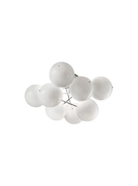 Lampada da soffitto bianca Atom 255 360 02 Metal Lux