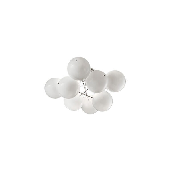 Lampada da soffitto bianca Atom 255 360 02 Metal Lux