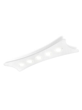 Lampada da soffitto bianca Manta 264 305 02 Metal Lux