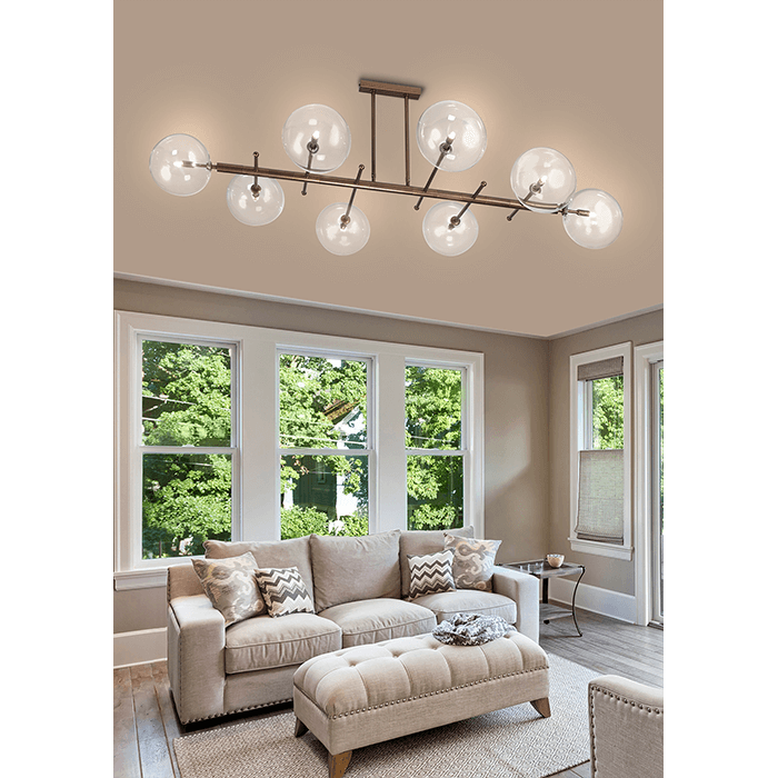 Lampada da soffitto in metallo Estro 267 560 01 Metal Lux