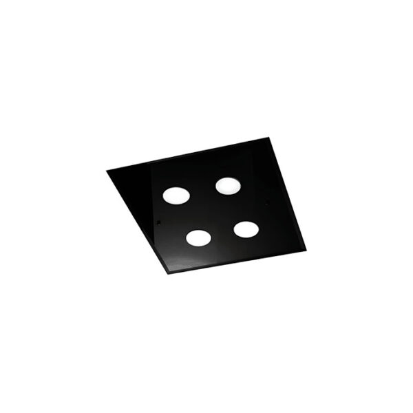 Lampada da soffitto nera Dado 259 340 03 Metal Lux