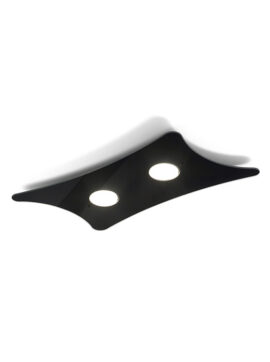 Lampada da soffitto nera Manta 264 302 03 Metal Lux