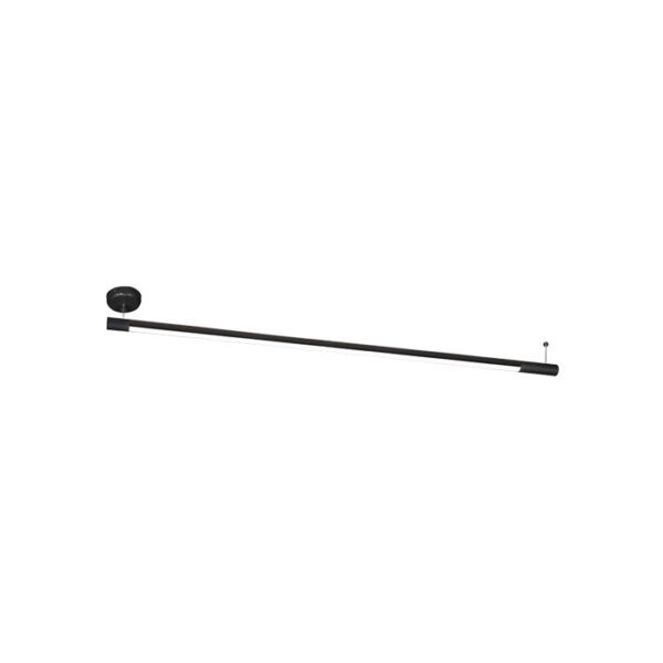 Lampada da soffitto nera orizzontale Index 278 301 03 Metal Lux