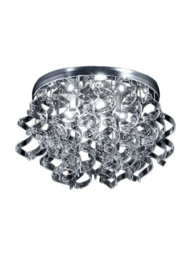 Lampada da soffitto vetro trasparente Astro 206 370 01 Metal Lux
